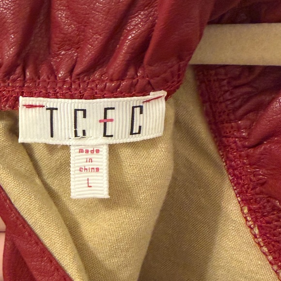 TCEC Red Ruffle Dress - Picture 3 of 3